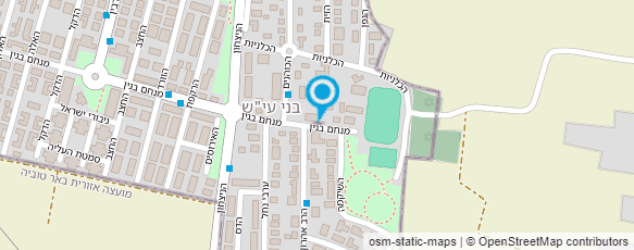 מפת הגעה אל פיצה שפע וברכה