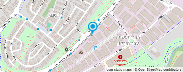 מפת הגעה אל שווארמה יזראלוב