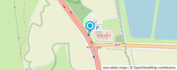 מפת הגעה אל בר בשר צומת הגומא