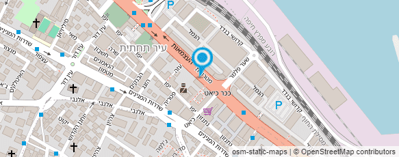 מפת הגעה אל Mint Haifa