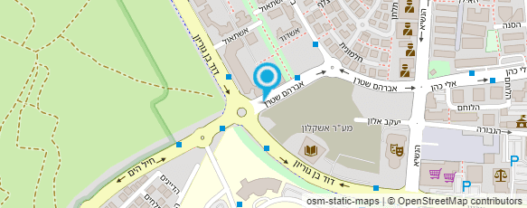 מפת הגעה אל איליה שלומוב עיצוב ואדריכלות