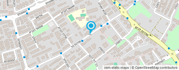 מפת הגעה אל רשת "שיניים"- ד''ר בוחניק מפת הגעה אל רשת "שיניים"- ד''ר בוחניק