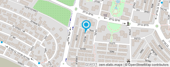 מפת הגעה אל בלקוד לד תאורה אור יהודה