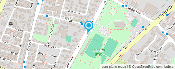 מפת הגעה אל משרד עורכי דין משה רוזנפלד