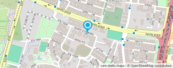 מפת הגעה אל car service מפת הגעה אל car service