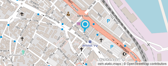 מפת הגעה אל השניצליה - חיפה