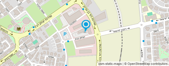 מפת הגעה אל פינת המזל טוסט נקניק