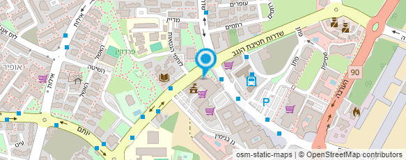 מפת הגעה אל בייקרי קפה