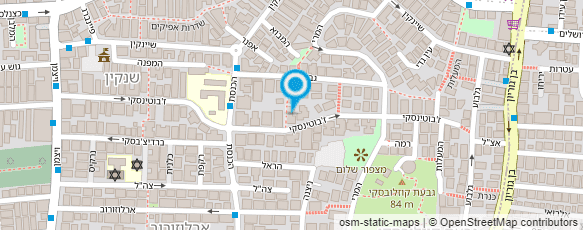 מפת הגעה אל אהרון וינגרטן אומנות העיסוי הרפואי