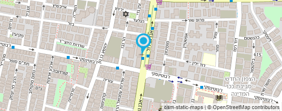 מפת הגעה אל דה פיצה