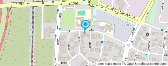 מפת הגעה אל המשולש הלוהט נתניה