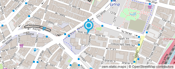 מפת הגעה אל בר קפה הפינה