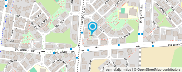 מפת הגעה אל עופר עוז - ofer oz