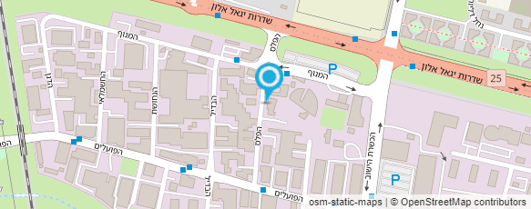 מפת הגעה אל ‏י.ח.ד דיגיטל - מרכז שירותי רכב