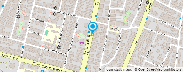 מפת הגעה אל רפאלו פחחות וצבע