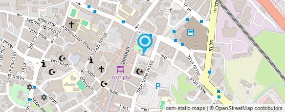 מפת הגעה אל המקשט 1964