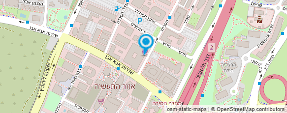 מפת הגעה אל רוזנברג מטבח ישראלי