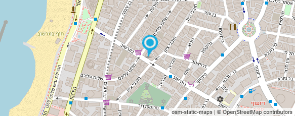 מפת הגעה אל פלאפל גבאי