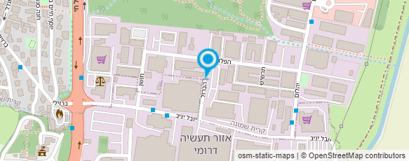 מפת הגעה אל אסתריקה מסעדת בוטיק קריית שמונה