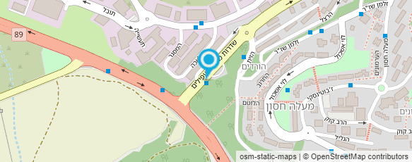 מפת הגעה אל הקצביה- בוטיק בשרים