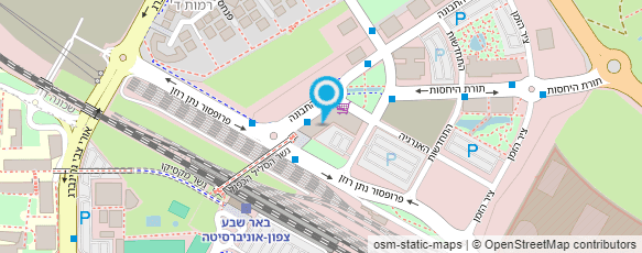 מפת הגעה אל התימני באר שבע