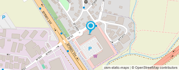 מפת הגעה אל בי בי בי - קניון שרונים