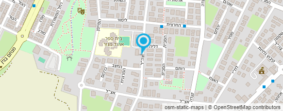 מפת הגעה אל מסעדת אליאנו