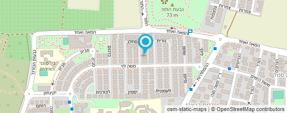 מפת הגעה אל שר הטעמים