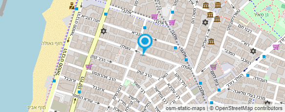 מפת הגעה אל Papua Cafe TLV