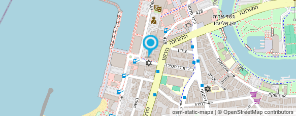 מפת הגעה אל הגלריה לאירועים בנמל