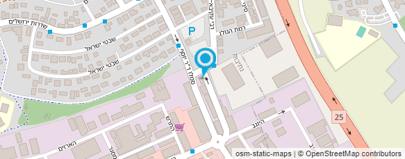 מפת הגעה אל הפלאפל של משה