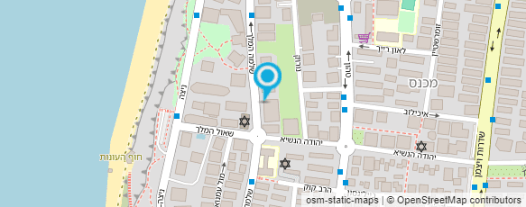 מפת הגעה אל הסעות נתניה