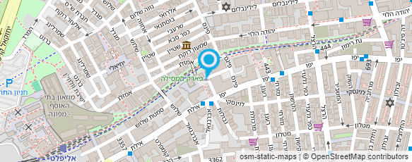 מפת הגעה אל מסעדת OLE