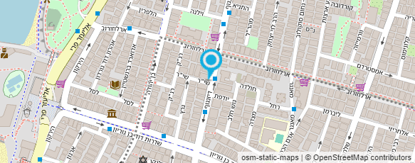 מפת הגעה אל קירש קפה