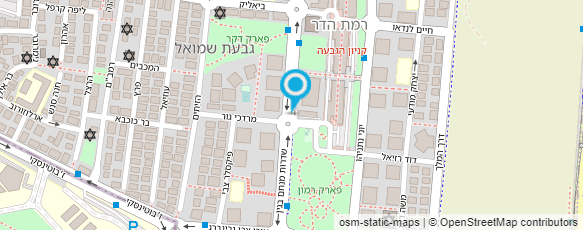 מפת הגעה אל פיצה גבעת שמואל