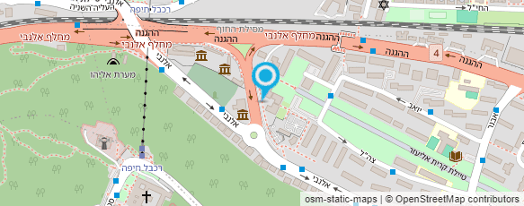 מפת הגעה אל OCCHI OPTICS מפת הגעה אל OCCHI OPTICS
