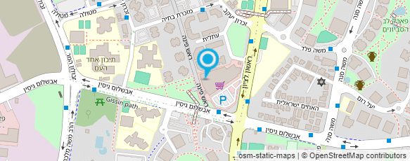 מפת הגעה אל דומינו'ס       פיצה