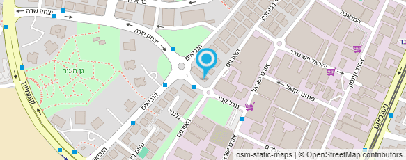 מפת הגעה אל עמוס הבגאט הלוהט