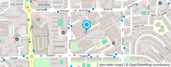 מפת הגעה אל בורגר B-10 מפת הגעה אל בורגר B-10