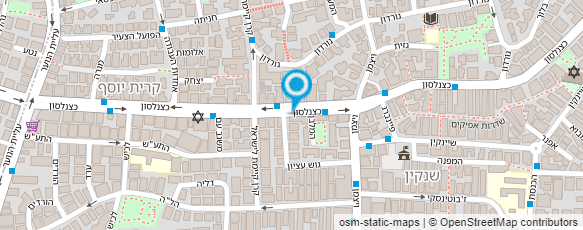 מפת הגעה אל הפינה של דודי