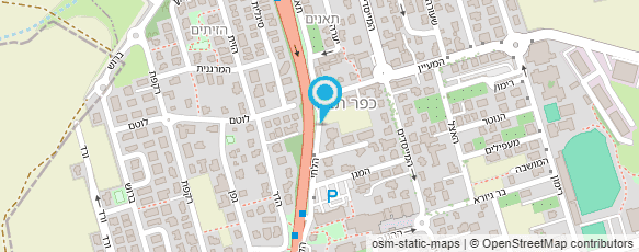 מפת הגעה אל חגי שפיצר ייעוץ  אינסטלציה