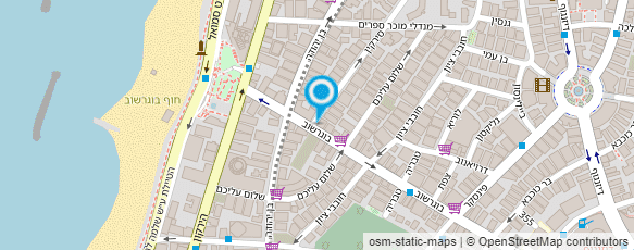 מפת הגעה אל פיצה בוגרשוב