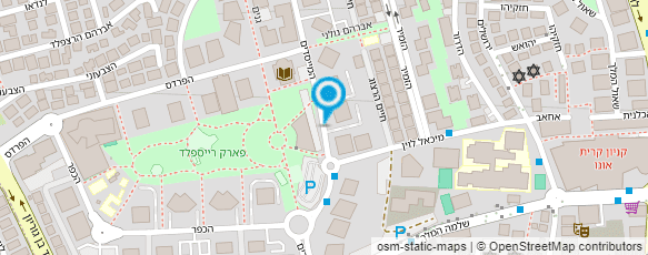 מפת הגעה אל נונו מימי קריית אונו