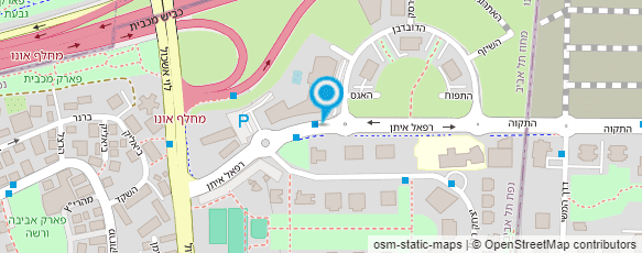 מפת הגעה אל פרופ' טומס  שפיצר א.א.ג. וכירוגיית ראש צוואר