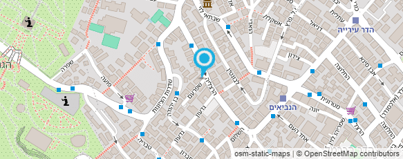 מפת הגעה אל עומרי הסעות וטיולים