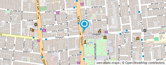 מפת הגעה אל בוטיק סנטרל