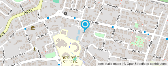 מפת הגעה אל מכבסת הדובדבן