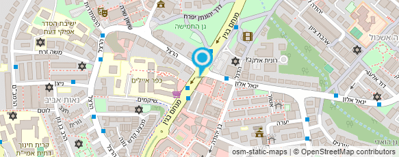 מפת הגעה אל בית התפילין - דביר בשירי