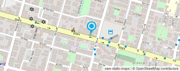 מפת הגעה אל תפארת הפלאפל והשווארמה