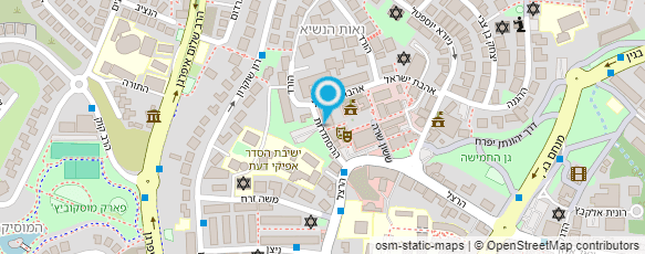 מפת הגעה אל הטאבון שלי